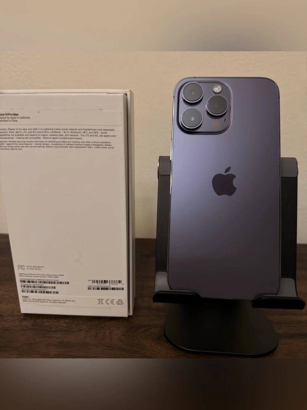 Apple iPhone 14 Pro Max 512 Mb - Deep Purple very good condition